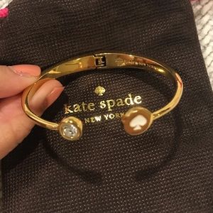 Kate Spade gold cuff bracelet